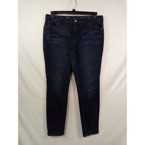Simply Vera Vera Wang Women's Blue Skinny Jeans Size 12